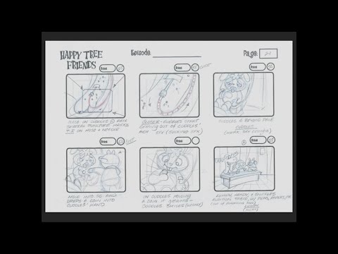 Happy Tree Friends TV Series Episode 12B - In a Jam - Storyboards
