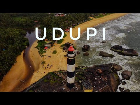 Udupi from the Sky | Kapu Lighthouse, Malpe Seawalk, Stunning Coastline