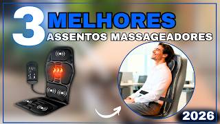 Assentos Massageadores 2026: Relax Seat, Relaxmedic R18 Shiatsu ou Neck & Back Shiatsu Seat Plus