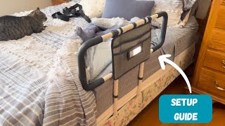 Canford Bedrail | Extended Side Assist Grab Bar Handrails for Seniors