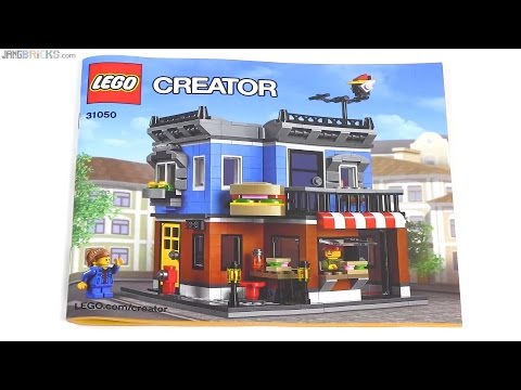 Vidéo LEGO Creator 31050 : Le comptoir Deli