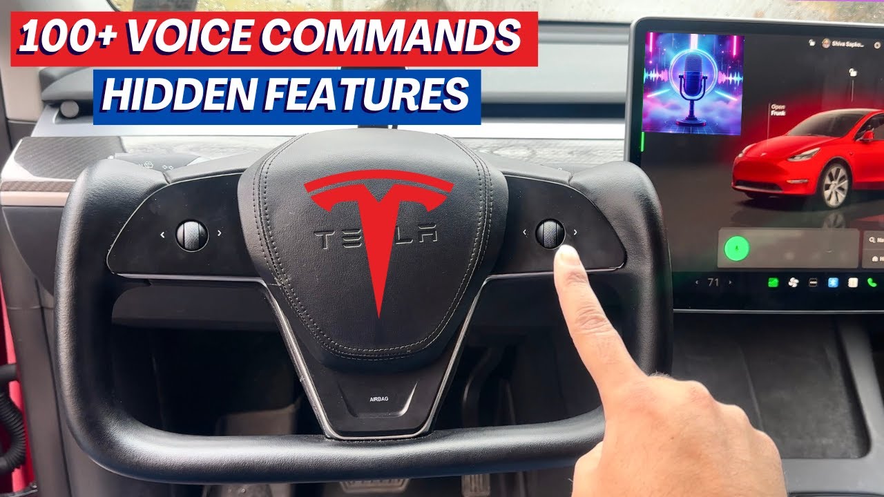 Ultimate Tesla Voice Command Guide: 100+ Hidden Features, Easter Eggs & Must-Know Tips!