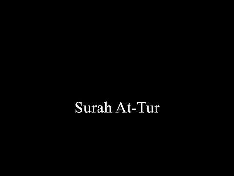 Surah At-Tur (52) (The Mountain)