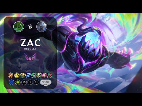 Zac Jungle vs Volibear - EUW Master Patch 12.22