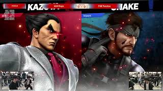 篝火#15 Pools - 夕星(スネーク) vs はゆ(カズヤ)【スマブラSP】