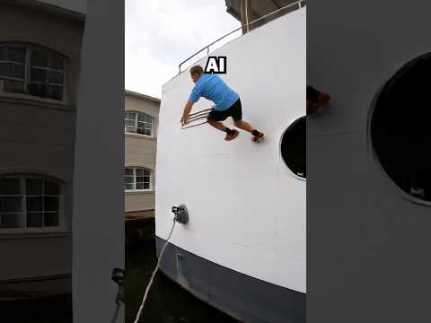 Real Life vs AI Parkour