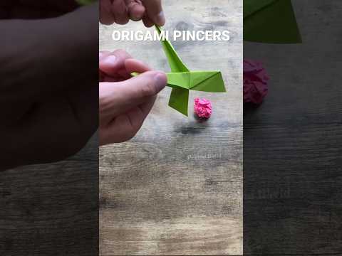 EASY PINCERS ORIGAMI TUTORIAL | AHOW TO MAKE COOL PINCERS ORIGAMI STEP BY STEP | PAPERCRAFT IDEAS