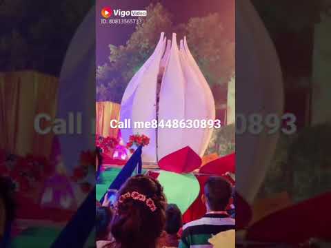Lotus theme jaimala stage 8448630893