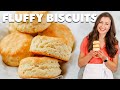 Easy Fluffy Homemade Biscuits - ONLY 6 INGREDIENTS