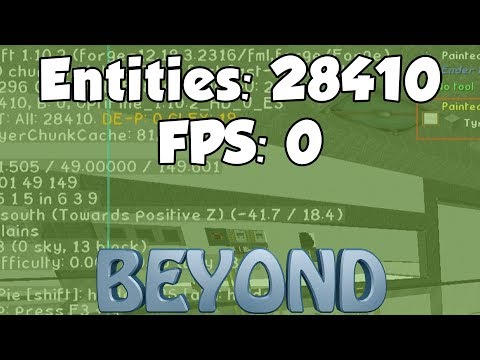 28K Entities! NICHTS geht mehr! - Minecraft Beyond [#71] - FTB Beyond Modpack