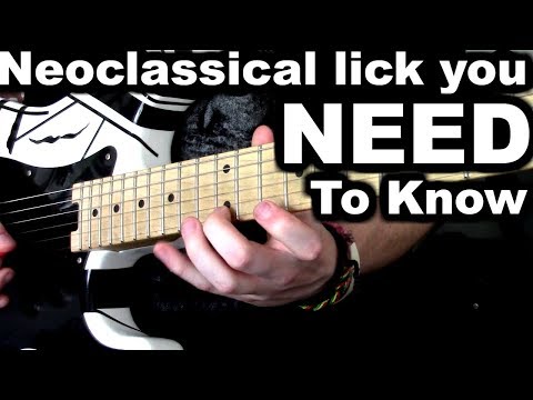 A Neoclassical Guitar Lick You NEED To Know