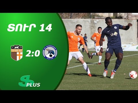 APL, Matchday 14 FC Shirak Gyumri - FC Gandzasar-Kapan 2-0