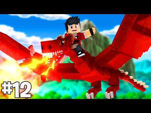 Minecraft: FIRE DRAGON GOT GIGANTIC! - DRAGONS Ep.12 ‹‹ P3DRU ››