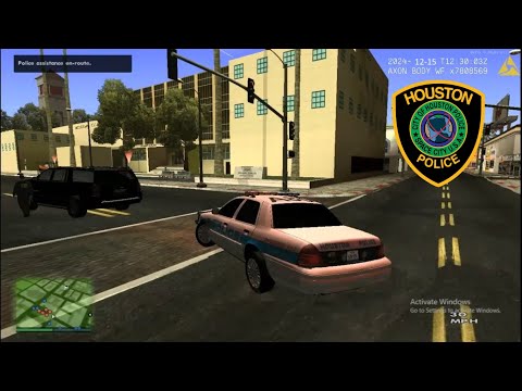 "Houston Police: Gang Shooting/High-Speed Pursuit | GTA (SAPD:FR) Ep. 18"