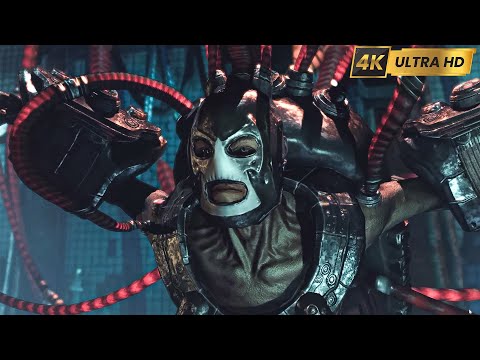 BATMAN VS BANE | BOSS FIGHT SCENE | BATMAN ARKHAM ASYLUM | 4K ULTRA HD