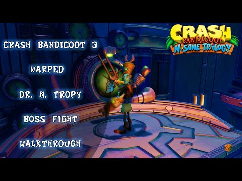 Crash Bandicoot 3 Warped Dr. N. Tropy Boss Fight Walkthrough