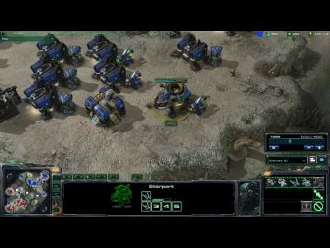 Starcraft2 action packed TvP HD part2