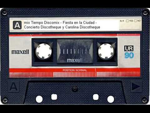 Mix Bailable Tiempo Discomix - Fiesta en la Ciudad - Concierto Discotheque y Carolina Discotheque