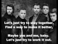 Take That - Stay Together (With Lyrics) 