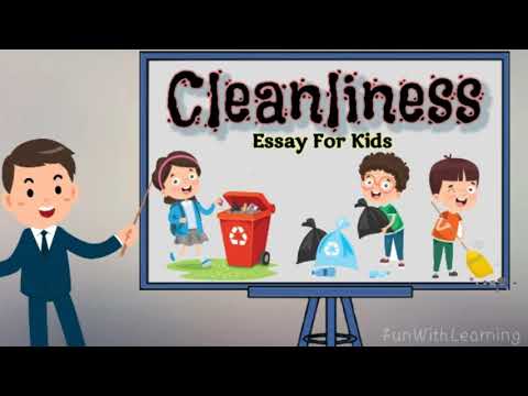 Essay on IMPORTANCE OF CLEANLINESS | 15 lines short essay Video