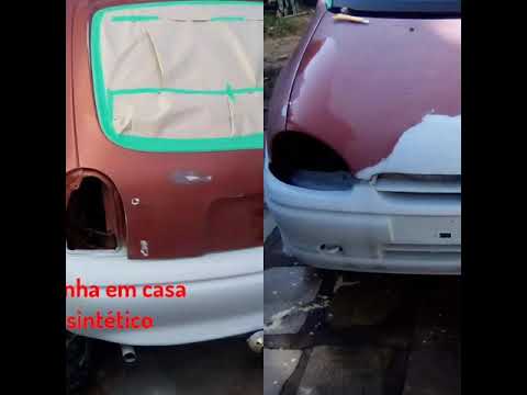 Pintura Carro com Esmalte Sintético