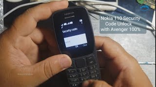 how to Unlock Security Code Nokia 110 TA-1192 | Nokia 110 Security Code Unlock Avenger Waqas Mobile