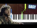 Toto - Africa - EASY Piano Tutorial by PlutaX