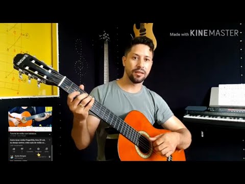 Tutorial Dedilhado para violão, mão direita no Violão, violão fingerstyle, Áureo Borges