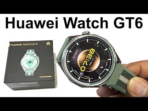 Huawei Watch GT 6 – Unboxing und erste Eindrücke