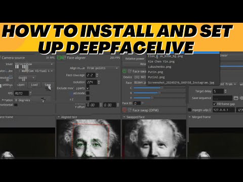 How to Install and Set Up DeepFaceLive 2025