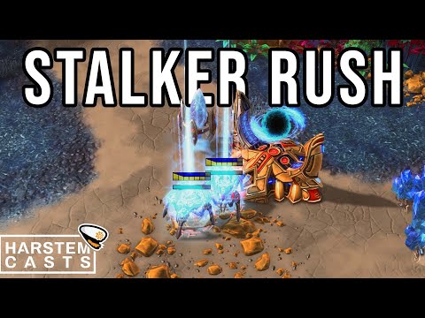 Agressive Stalker RUSH Confuses Terran | Kelazhur (T) vs MaNa (P)