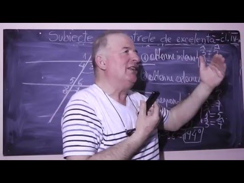 2/2 Lectia 782 - Pregatire cu George pentru admiterea in centrele de excelenta - Clasa 4