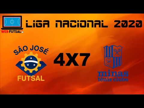Gols São José Futsal 4 X 7 Minas Tênis Clube - Liga Nacional 2020