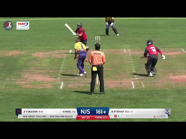 MiLC T20 Highlights: New England Eagles vs New Jersey Stallions