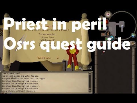 Priest In Peril Quest Guide 2007 OSRS