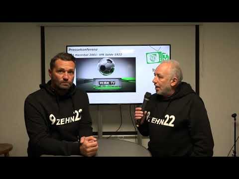 Pressekonferenz TuS Hannibal - VfR Sölde 1922