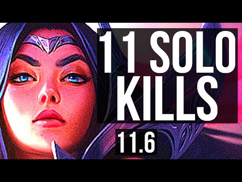 IRELIA vs NOCTURNE (TOP) | 11 solo kills, 700+ games, 17/3/6, Legendary | KR Diamond | v11.6