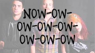 Paramore - Now (lyrics)