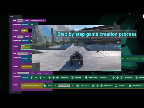 Race game creation tutorial 1 - Battlefield 2042 rules editor