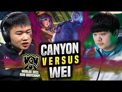 DK CANYON vs RNG WEI in WORLDS BOOTCAMP EUW! - DK Canyon Plays Nunu JUNGLE vs Lillia! |