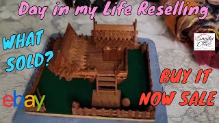 Savvy Selling: Making Money Thrifted Finds | Buy It Now Sale | Full-time Reseller Vlog #thrifting