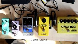 Video thumbnail for MXR Micro Chorus vs. EH Neo Clone vs. Ibanez CSMini Chorus vs. Movall Choral Mermaid Part 1 by Made by Miike