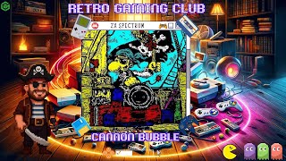 Blowing Minds in 8-Bit Bursts | Cannon Bubble | ZX Spectrum | Review & Gameplay
