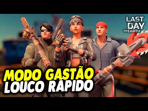 MODO GASTÃO LOUCO RÁPIDO - Last Day On Earth