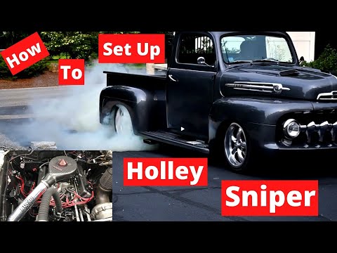 Holley Sniper EFI First Start Up & Setting the  IAC Adjustment