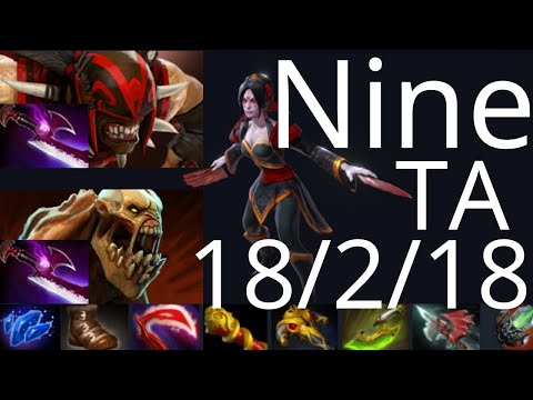 Nine Templar Assassin vs Lifestealer, Pangolier, Night Stalker - PSG.LGD vs Tundra g4 ESL1 dota2