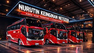 Download lagu NETIZEN MINTA BUS TRONTON‼️ Agra Mas Akhirnya Nurutin… Hasilnya Gini?! Laksana bus bikin beda! mp3