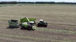 fendt claas demo