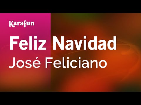 Feliz Navidad - José Feliciano | Versión Karaoke | KaraFun