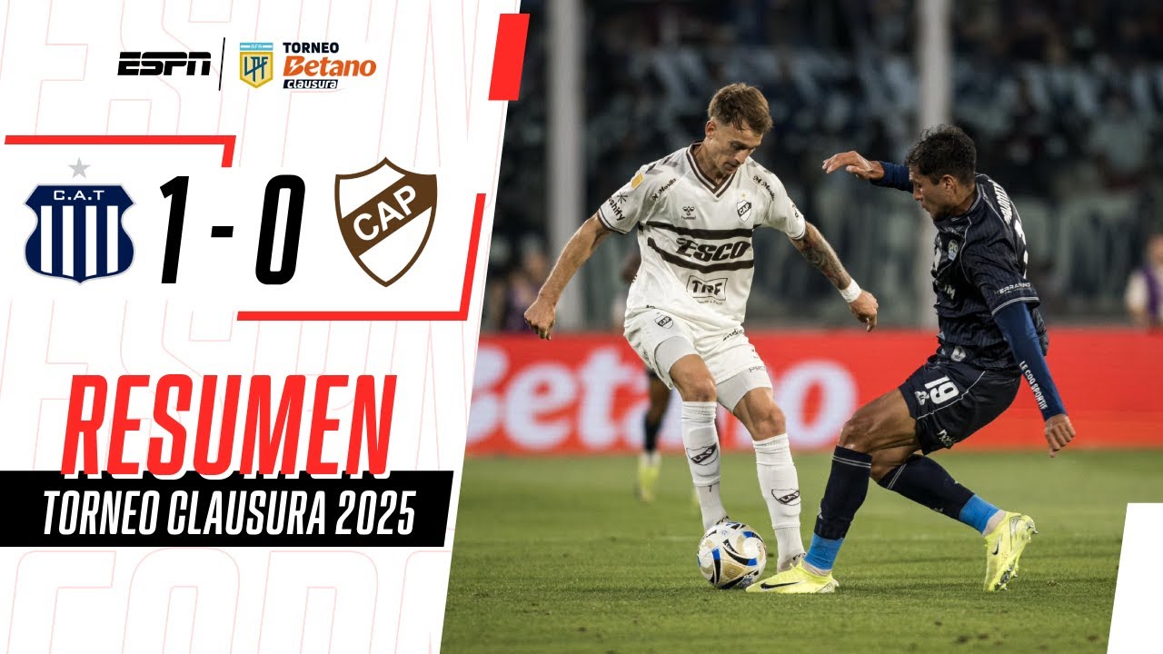 TRIUNFAZO DE LA T DE TEVEZ ANTE TENSE PARA ALEJARSE DEL DESCENSO | Talleres 1-0 Platense | RESUMEN